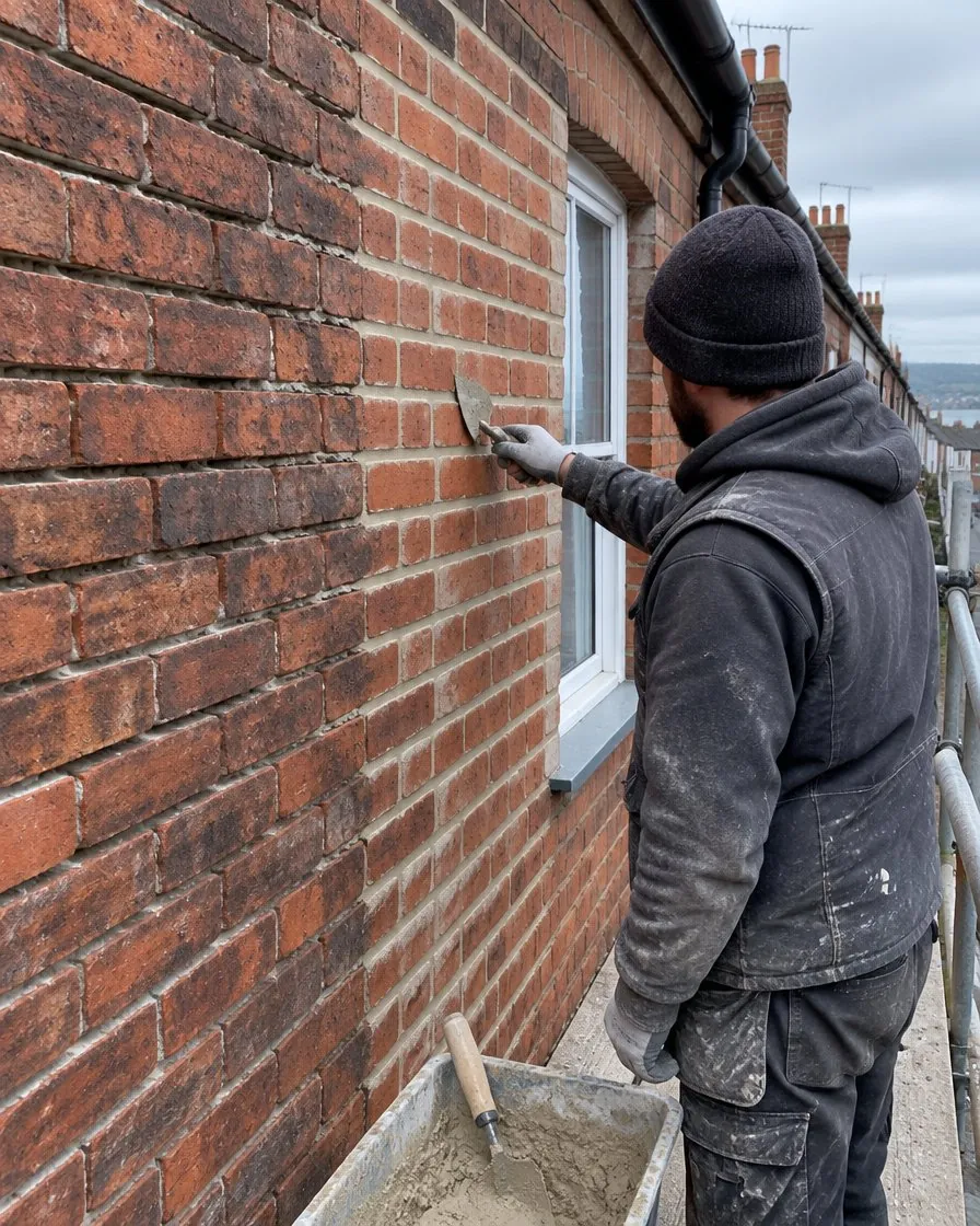 Brickwork and repointing in Launceston