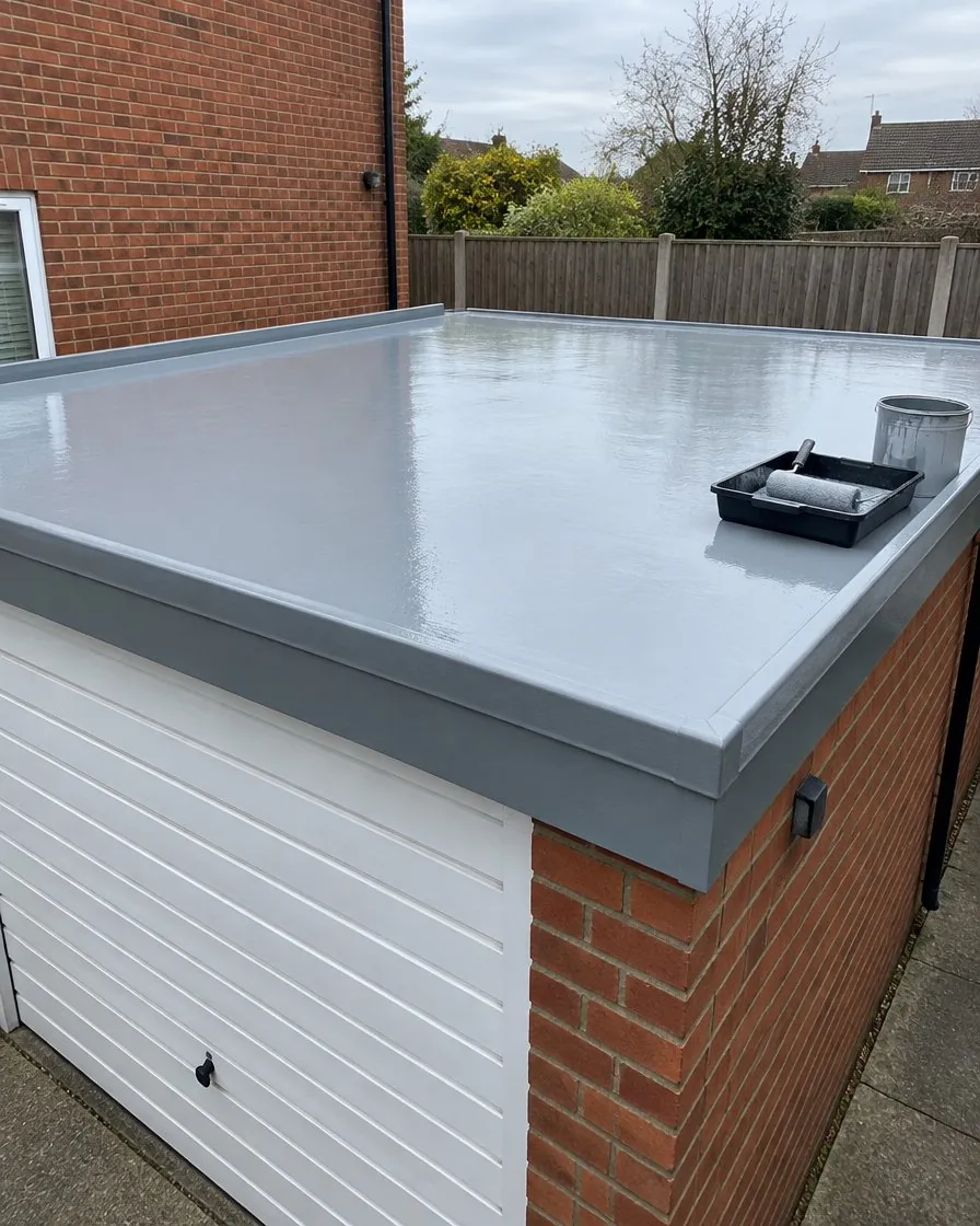 GRP fibreglass roofing in Launceston
